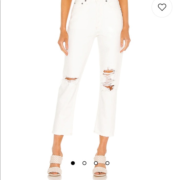 AGOLDE Riley high rise straight crop - Picture 1 of 5